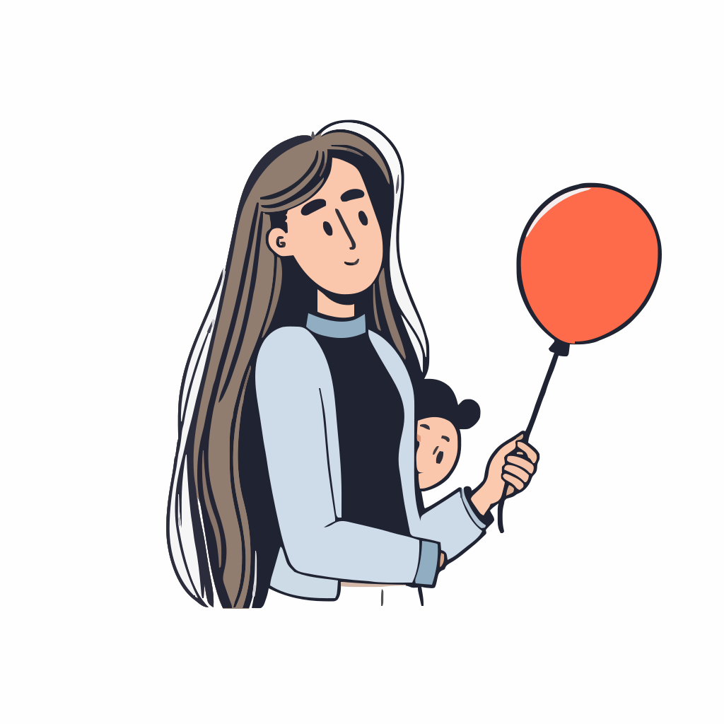 Searching Mother with her child